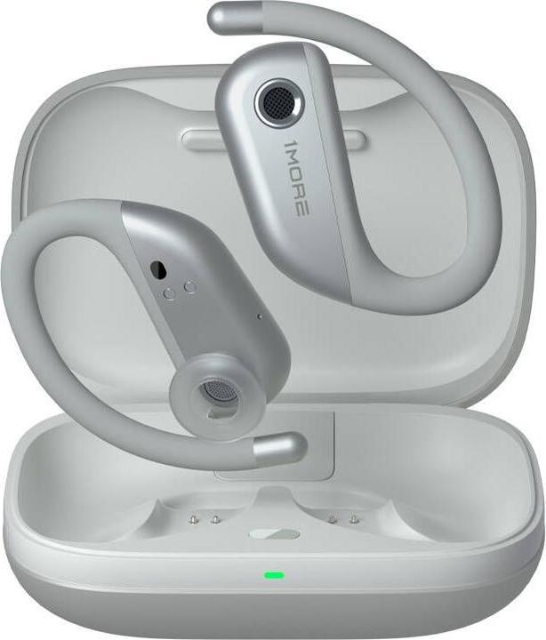 Actual product image 1More Earbuds FIT OPEN (silver) (ANC, 38 h, Wireless)