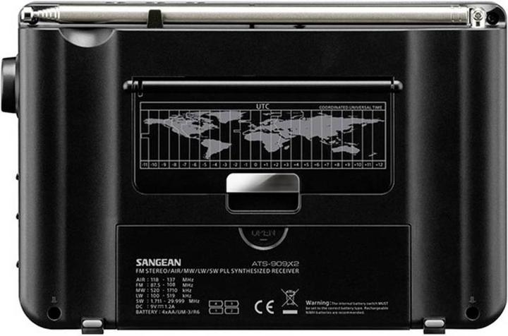 Actual product image Sangean ATS 909X2 (VHF, MW, LW, KW)
