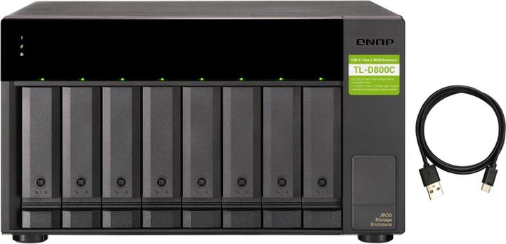 Actual product image QNAP TL-D800C Expansion Unit