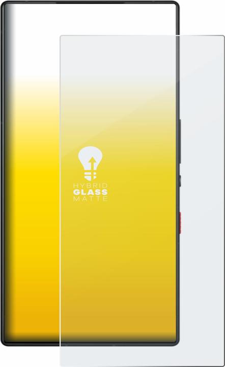 Actual product image upscreen Protective glass Protective film glass Film screen protector matt (1 Piece, Nubia Red Magic)