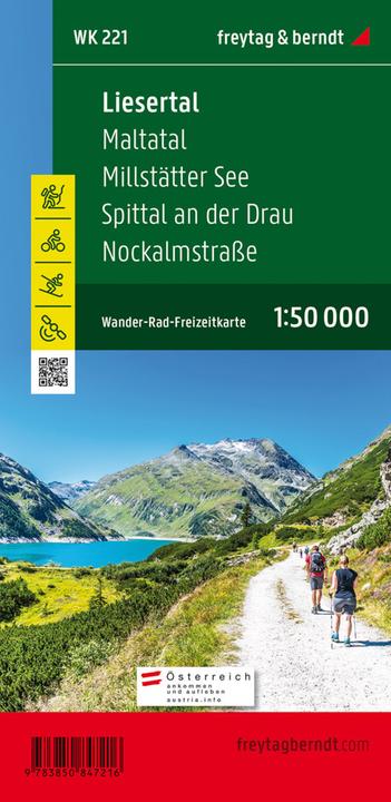 Actual product image Freytag Berndt Wanderkt.WK221 Liesertal