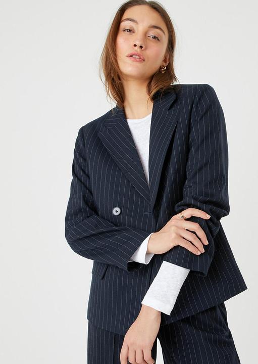 Produktbild La Redoute Collections Taillierter Blazer mit Nadelstreifen (40)