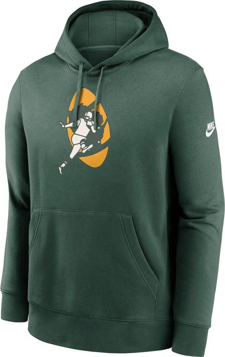 Produktbild Nike Green Bay Packers Club Fleece Hoodie M (M)