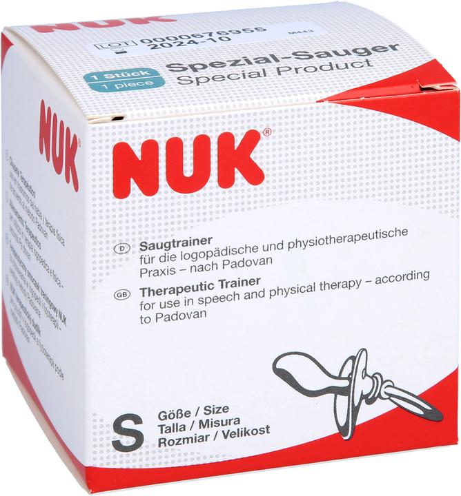Produktbild NUK Saugtrainer Grösse S, 1 St. Sauger