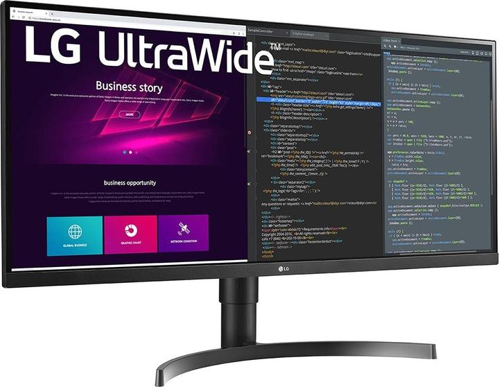 Actual product image LG 34WN750-B (3440 x 1440 pixels, 34")