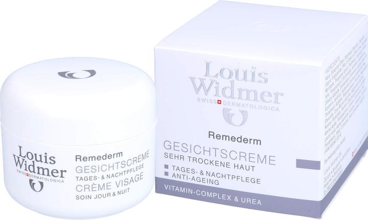 Immagine prodotto Louis Widmer Remederm Crema viso profumata (50 ml, Crema 24h)