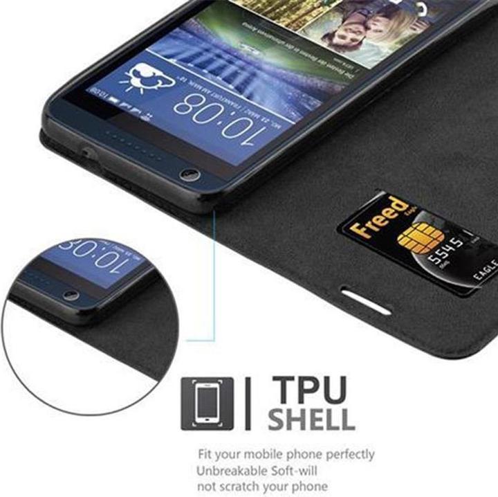 Productafbeelding Cadorabo Boek Onzichtbare Magneethoes (HTC Desire 626G)