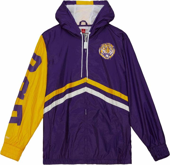 Produktbild Mitchell & Ness Windbreaker Jacke Louisiana State University (XL)
