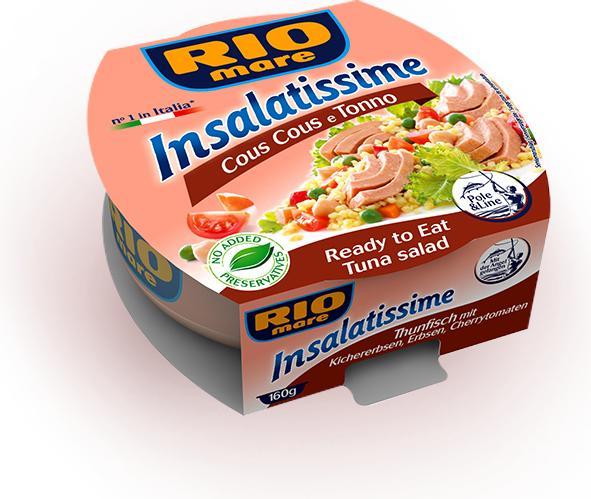 Produktbild Rio Mare Insalatissime Cous Cous e Tonno 160 g (160 g)