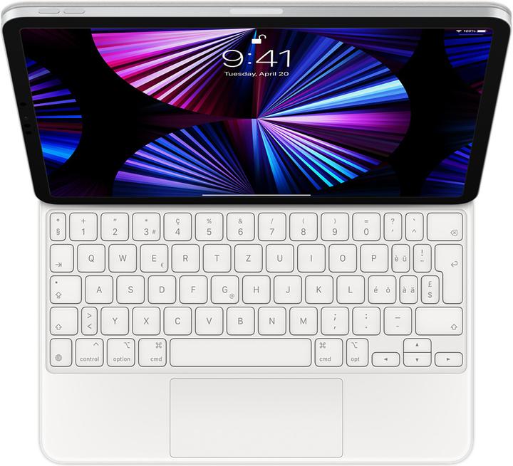Apple Magic Keyboard (CH, iPad Pro 11 2021 (3rd Gen), iPad Pro 11 2020 (2. Gen), iPad Pro 11 2018 (1. Gen), iPad Air 2020 (4. Gen), iPad Air 2022 (5th Gen), iPad Pro 11 2022 (4th Gen), iPad Air 11 2024 (M2))
