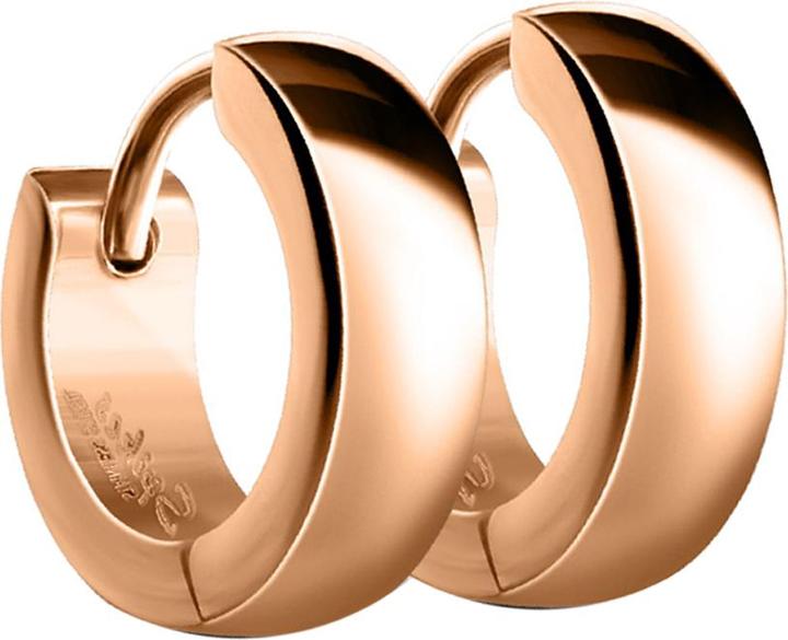 Produktbild Star Piercing Ohrring zum Klappen abgerundet rosegold (Chirurgenstahl 316L, ohne Messing)