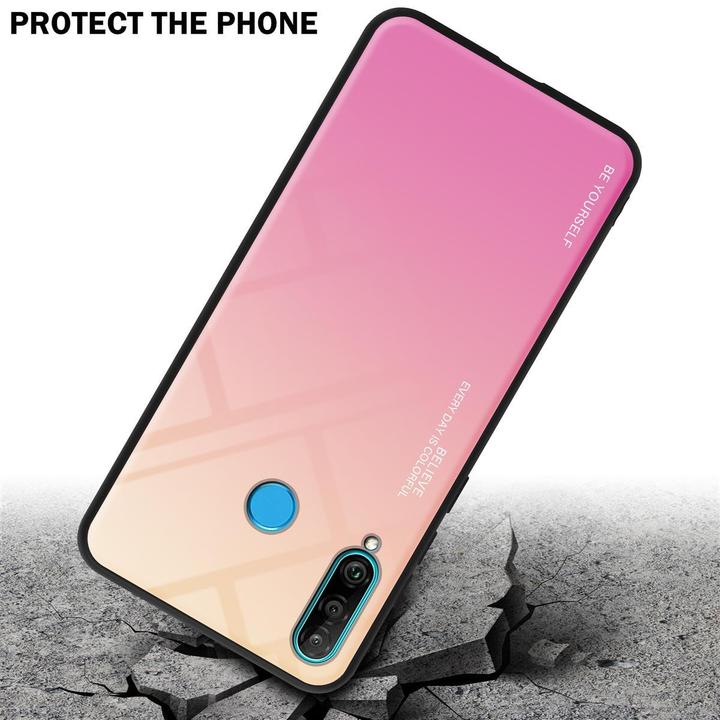 Productafbeelding Cadorabo TPU 2 kleuren glasdekking (Huawei P30 Lite)