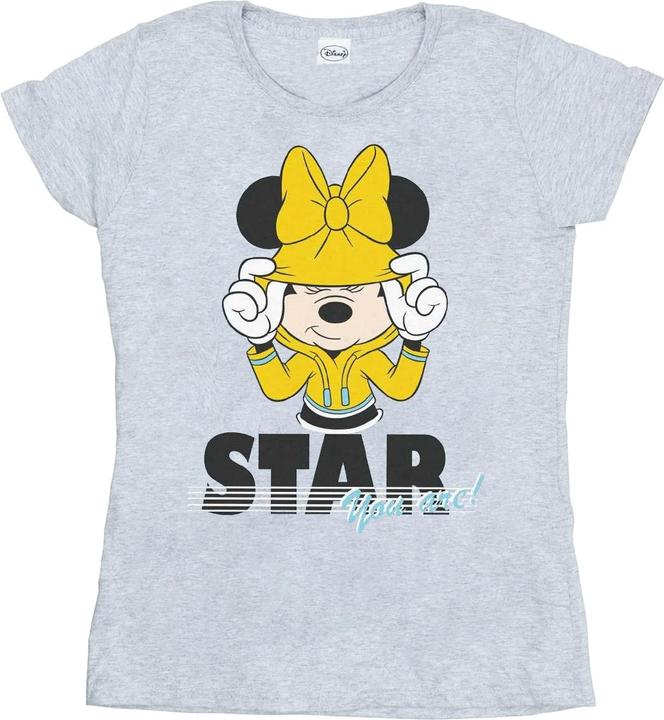 Actual product image Disney Womens/Ladies Mickey Mouse Star You Are Cotton T-Shirt (XXL)