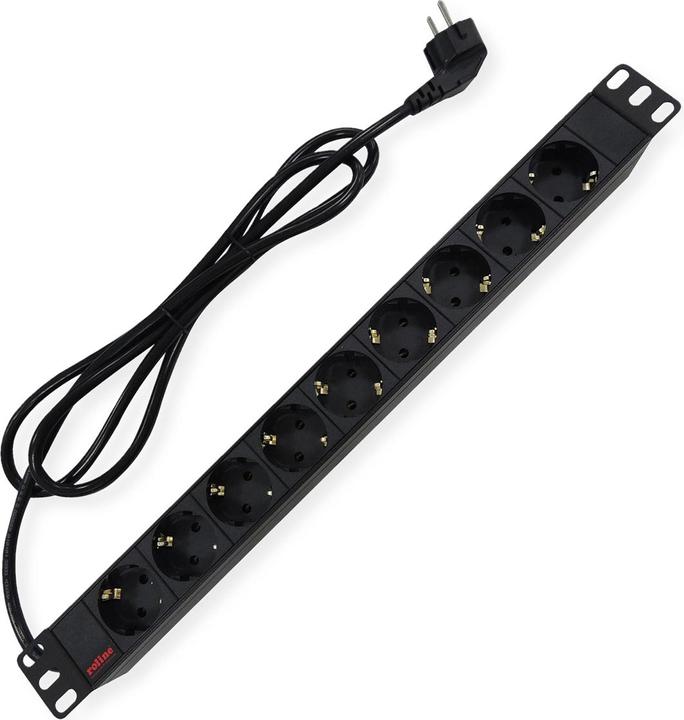 Immagine prodotto Roline Striscia di alimentazione (rack (9 x, CEE 7/3, 2 m)