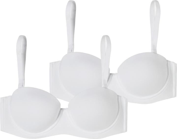 Actual product image Schiesser Bügel-BH Bandeau mit Schale - Unique Micro (95 B, pack of 2)