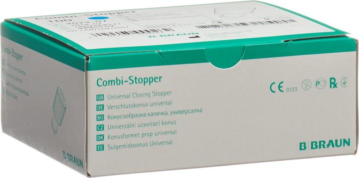 Braun Medical Combi Verschlusskonus blau Luer-Lock
