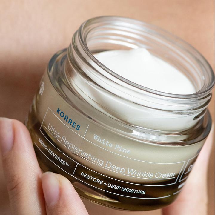 Immagine prodotto Korres White Pine Meno Reverse™ Crema Antirughe Profonda Ultra-Riparatrice (40 ml, Crema da giorno)