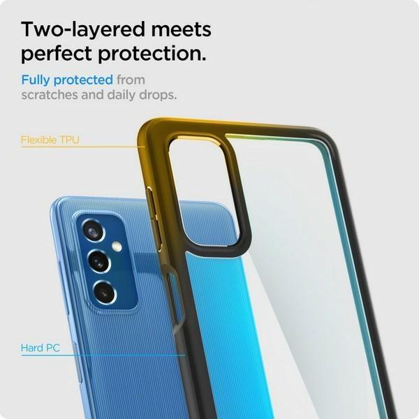 Actual product image Spigen Ultra Hybrid case for Samsung Galaxy M52 5G matte black (Samsung Galaxy M52 5G)