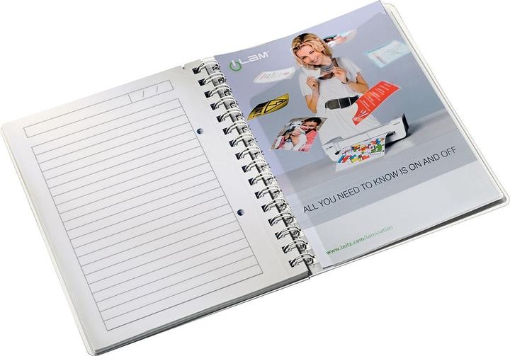 Actual product image Leitz Spiral book WOW (A5, Lined, Soft cover)