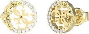 Guess Gold-Plated Stud Earrings 4 Love Jube05041jwygt/U (Edelstahl)