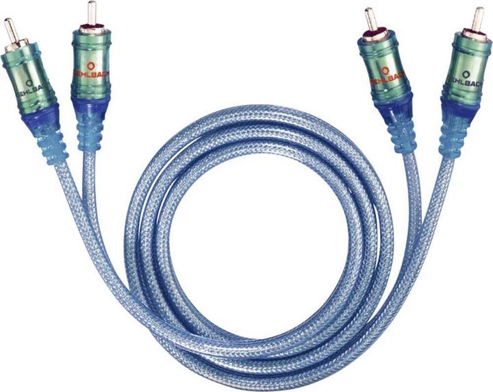 Image du produit Oehlbach NF Audio Câble RCA ICE BLUE, 2 m (2 m, RCA)