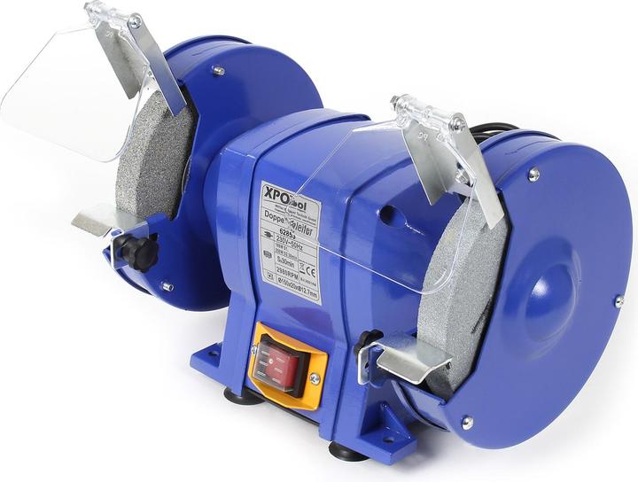 Produktbild Wiltec Doppelschleifer 250W Ø150mm Schleifmaschine Schleifer Schleifbock (Doppelschleifer, 250 W)