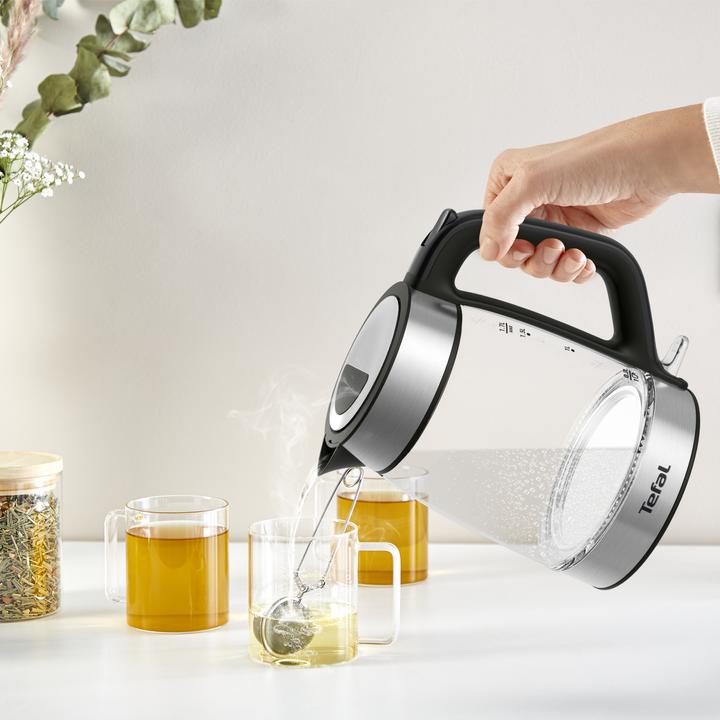 Produktbild Tefal Wasserkocher Glaskessel (KI605830) (1.70 l, EU-Stecker)