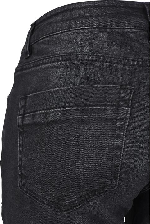 Actual product image Urban Classics Ladies Denim Lace Up Skinny Pants (30)