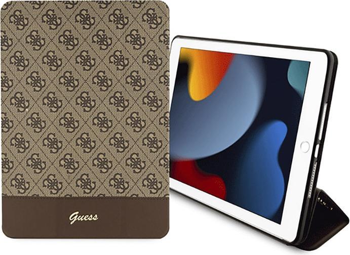 Actual product image Guess 4G Stripe Allover for Apple iPad 10.2 (2019, 2020, 2021) - brown (iPad 10.2)