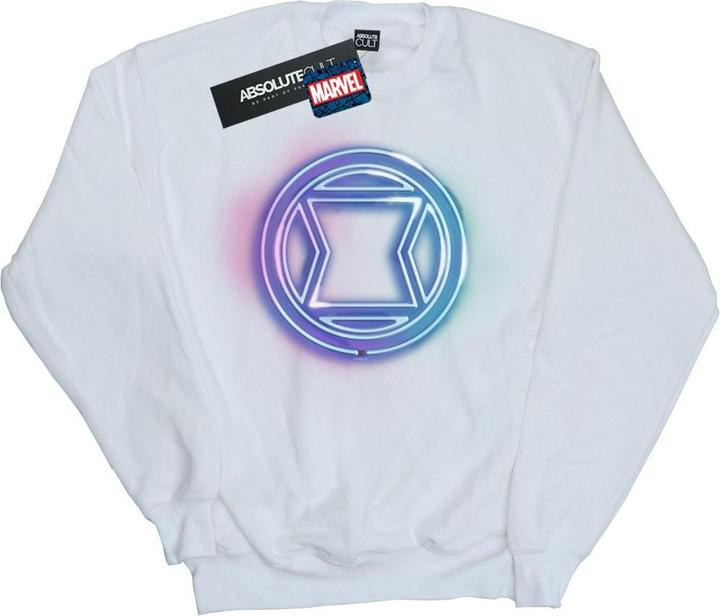 Black Widow Neon Logo Sweatshirt (L)