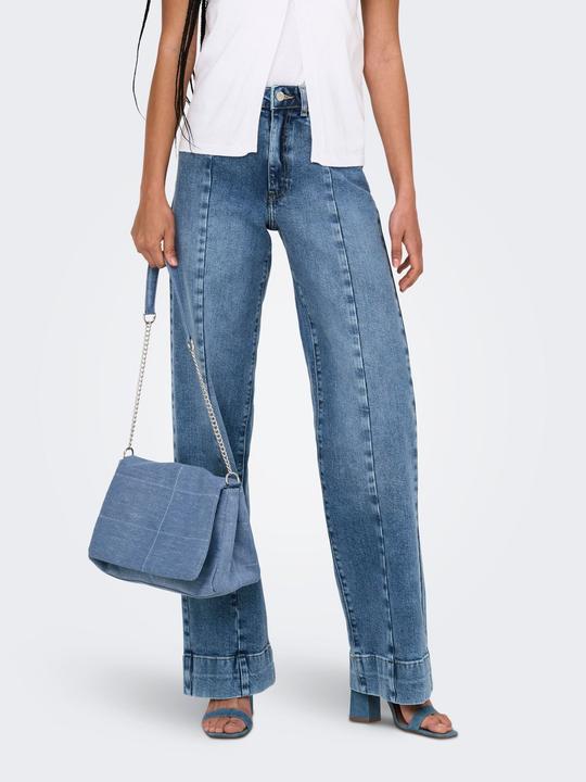 Produktbild Only ONLJUICY Hohe Taille Weiter Beinschnitt Jeans Jeans mit weitem Bein (W30/L32)