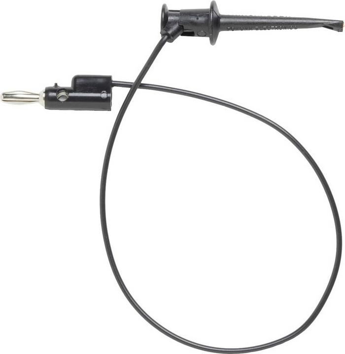 Produktbild Pomona Electronics Minigrabber-Testclip zum Stapeln von Bananenstecker-Patchkabeln in 36″ Länge
