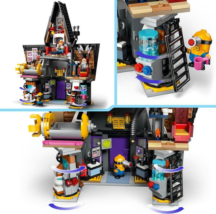 Actual product image LEGO Family villa of Gru and the Minions (75583, LEGO Minions)