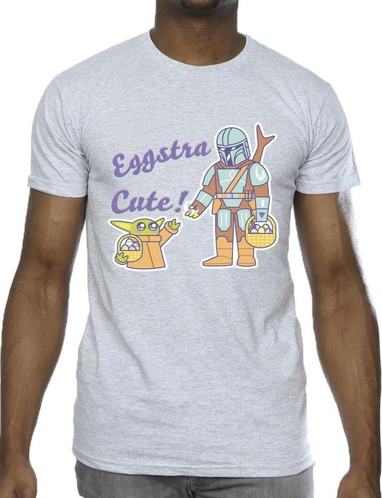 Image du produit Star Wars - T-shirt THE MANDALORIAN EGGSTRA CUTE GROGU - Homme (4XL)