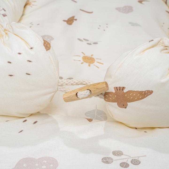 Actual product image Julius Zöllner Organic cuddly nest NIDO MAX, Night & Day