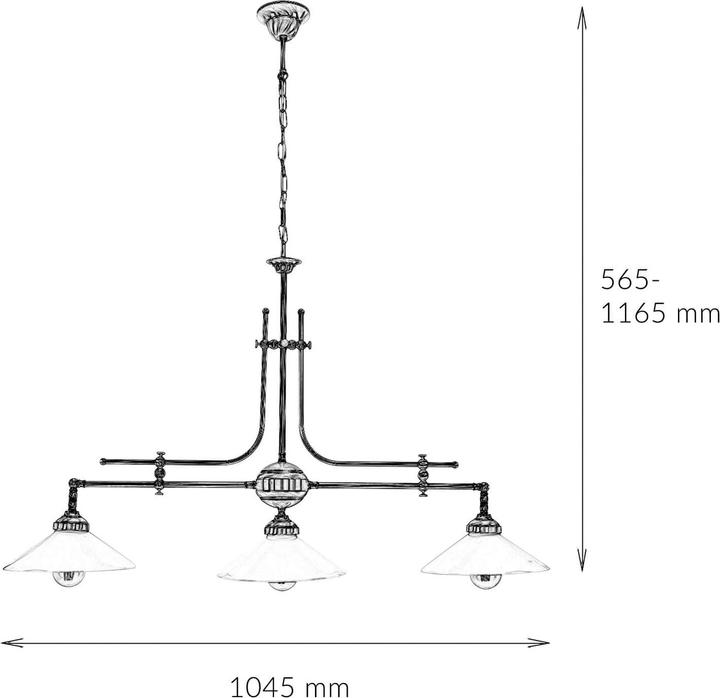 Actual product image Licht-Erlebnisse Lampadari Biliardo (E27)