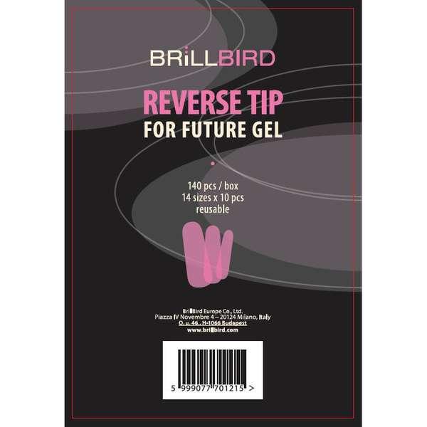 BrillBird Reverse / Dual Tip zum Future Gel - 140stk (Nagellacktrockner)