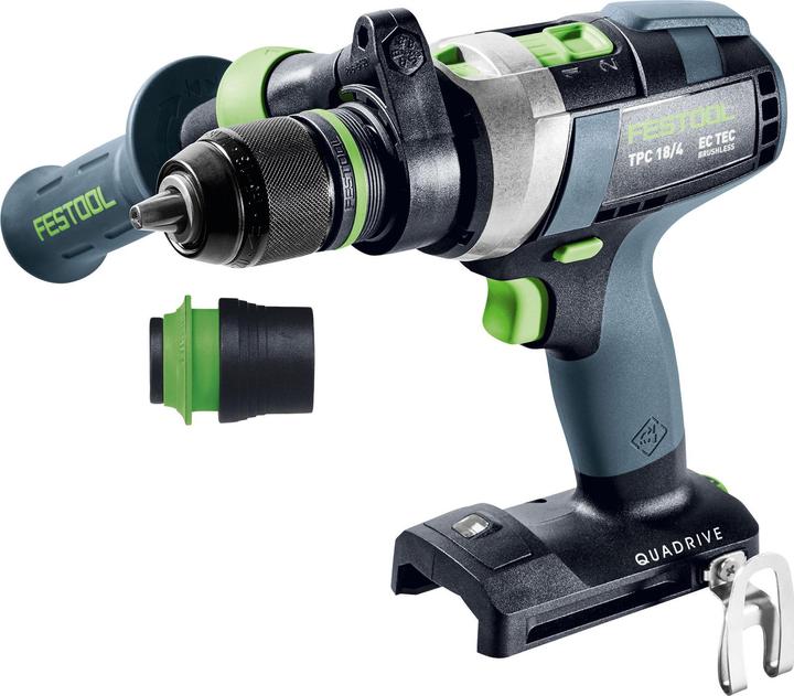 Actual product image Festool Battery-powered impact drill QUADRIVE TPC 18/4 I-Basic (Rechargeable battery operated)