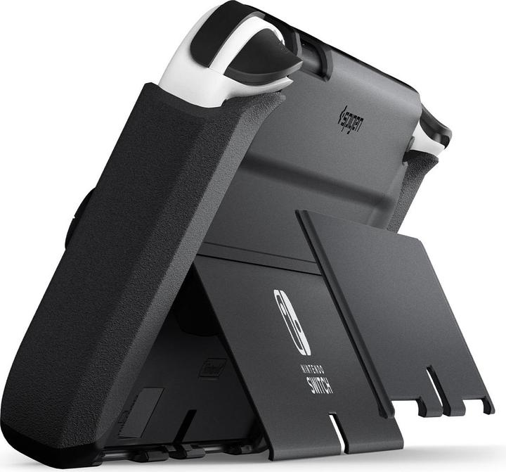 Actual product image Spigen Thin Fit Nintendo Switch OLED Black (Switch OLED)