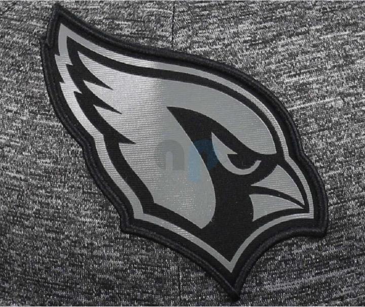 Actual product image New Era NFL - Arizona Cardinals - Grey Collection 9Fifty Snapback Cap Grey SM (54, 55, 56, 57)
