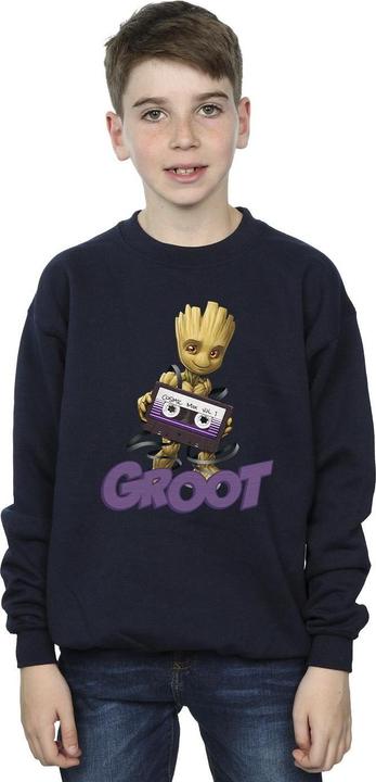 Actual product image Guardians of the Galaxy Boys Groot Casette Sweatshirt (152, 158)