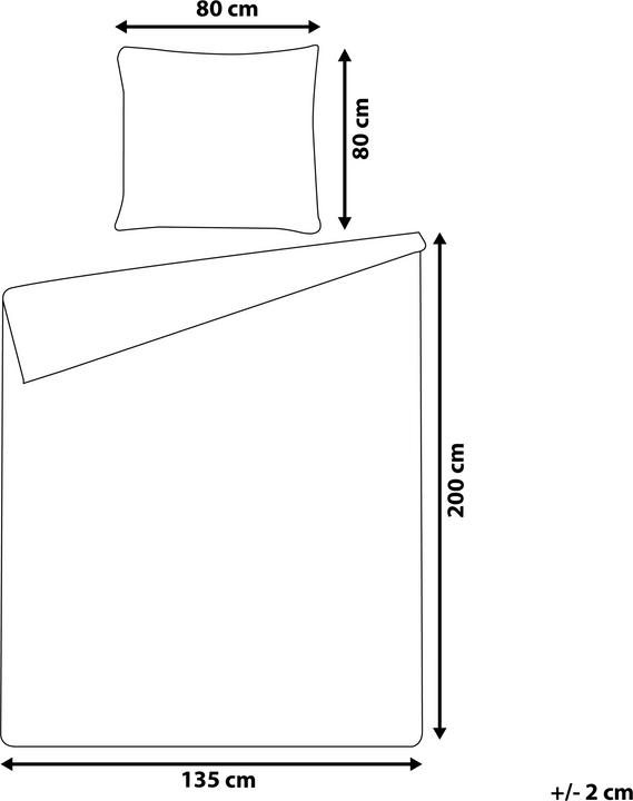 Image du produit Topeshop Harmonridge (Set de linge de lit, 135 x 200 cm)