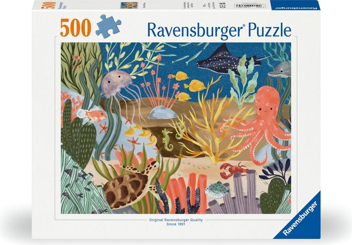 Actual product image Ravensburger Ocean Whimsy (500 pieces)