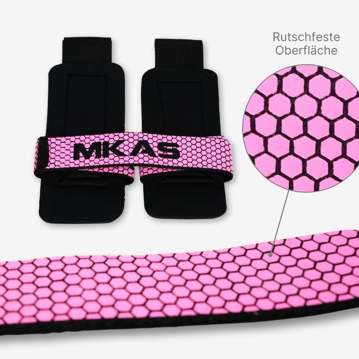 Actual product image Hermex Powerlifting Straps Wrist Support Pulling Aid