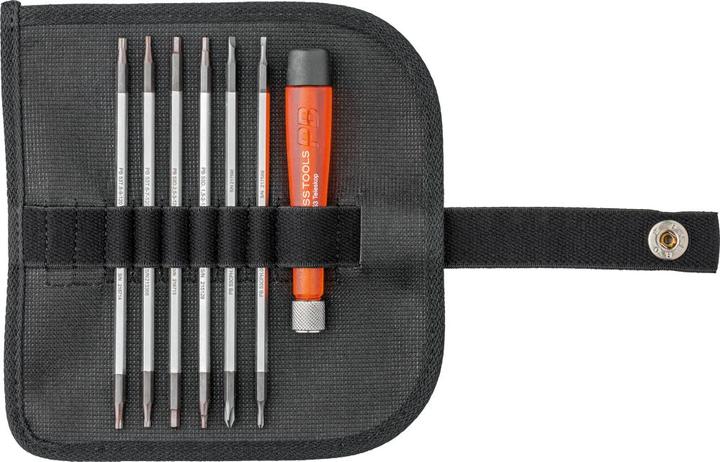 Produktbild PB Swiss Tools Schraubenzieher- Set PB 513 (Schlitzschrauben, Innensechskant, Torx (TX), Phillipps-Kreuzschlitz (PH))
