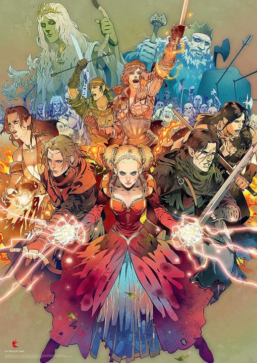 Produktbild Cenega The Witcher Scoia'tael Puzzle 500 (500 Teile)