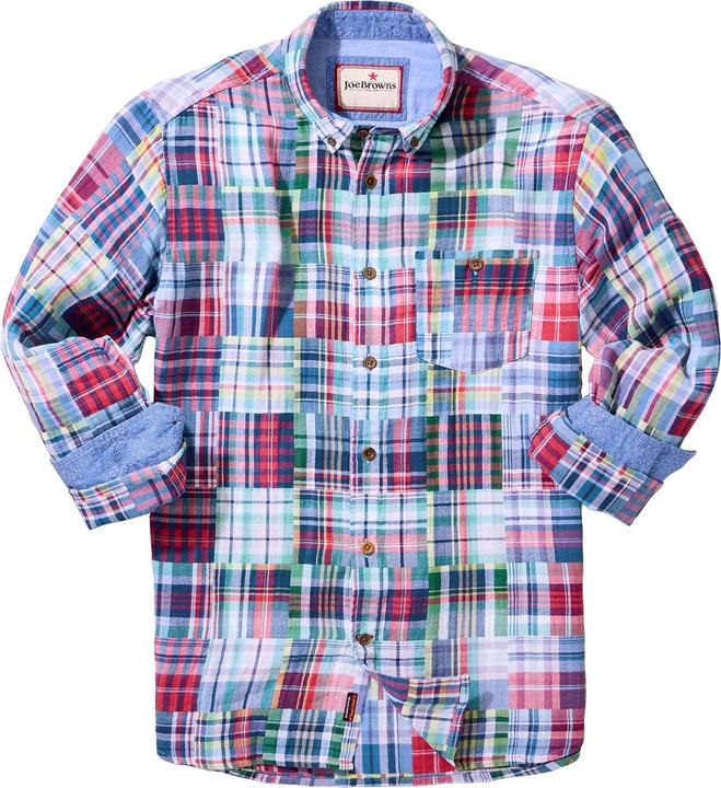 Actual product image Joe Browns Casual Mixed Check Long Sleeve Shirt (XL)