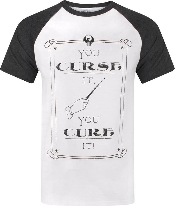 Produktbild Universal Textiles RaglanTShirt Curse It Cure It (M)