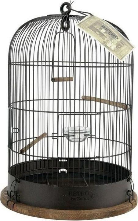 Zolux Cage Retro Lisette Wednesday 35 black birds