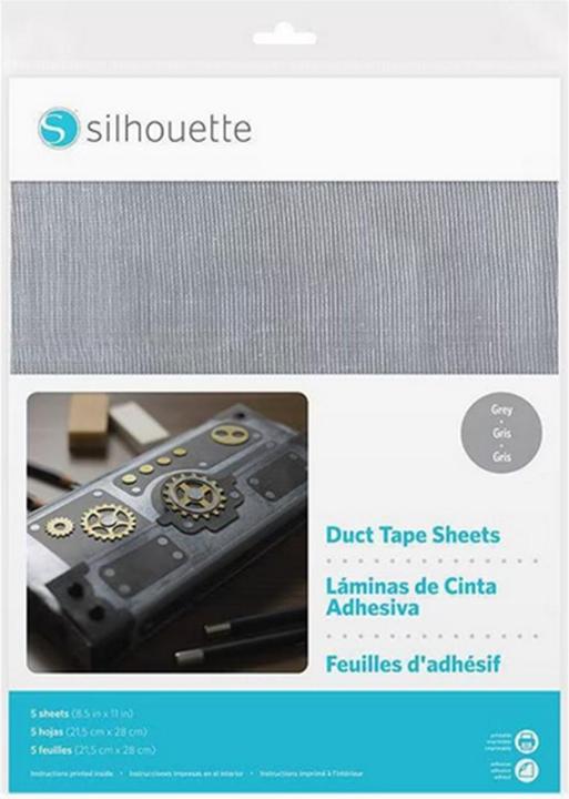 Actual product image Silhouette printable adhesive tape gray